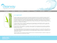 Tablet Screenshot of clearwaycapital.com.au